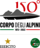 Logo per il 150° anniversario del corpo degli alpini