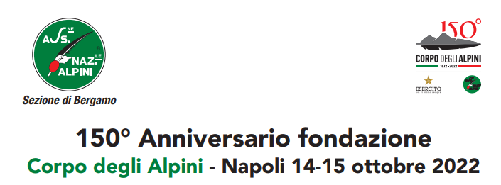 Il programma del viaggio a Napoli organizzato dalla Sezione ANA Bergamo
