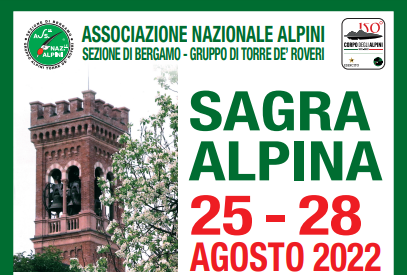 banner locandina sagra alpina torre de roveri 25 28 agosto 2022